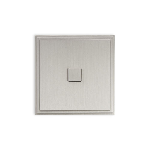 Interruttore a pulsante - TIARA - LARGE SQUARE  - Atelier Luxus - ad incasso / in ottone / contemporaneo