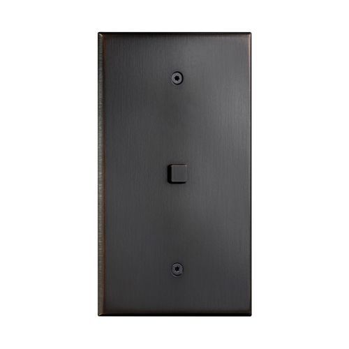 Interruttore a pulsante - HOPE SLIM - SQUARE - Atelier Luxus - ad incasso / in ottone / contemporaneo