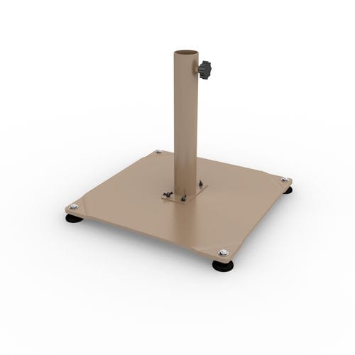 Base per ombrellone in metallo - BASE 50X50X0,5 E 50X50X2 - Poggesi