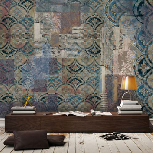 Carta da parati contemporanea - TEXTURE - Neodko - in tessuto non tessuto / in vinile / patchwork