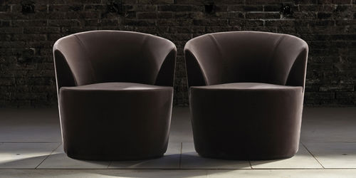 Poltrona contemporanea - EASY CHAIR - Indesign Living - in tessuto