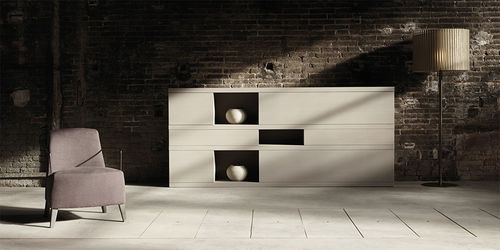 Credenza alta - SUSTAINABLE - Indesign Living - contemporanea / in legno / modulare