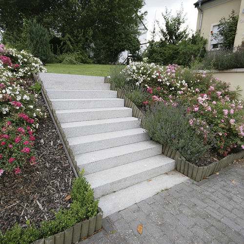 Gradino in pietra naturale - ALASKA  - Bauma-stone - in granito / antiscivolo