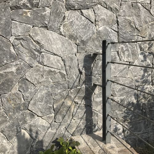 Paramento in marmo - LANCY ROCK - Bauma-stone - per esterni / decorativo