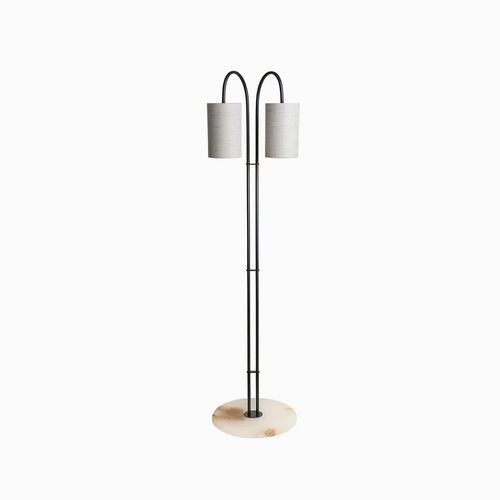 Lampada da terra - ELBA - Heathfield - in bronzo / in alabastro / contemporanea