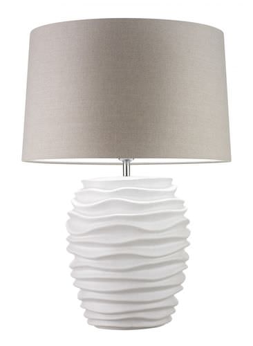 Lampada da tavolo - TRIER - Heathfield - in vetro / in lino / classica