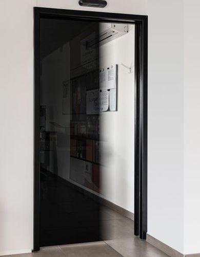 Porta da interno - GALINO - SOFTICA - in alluminio / a scomparsa / contemporanea