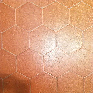 Piastrella esagonale in terracotta - 1 - TerracottaItaly - finitura opaca / da interno / da pavimento