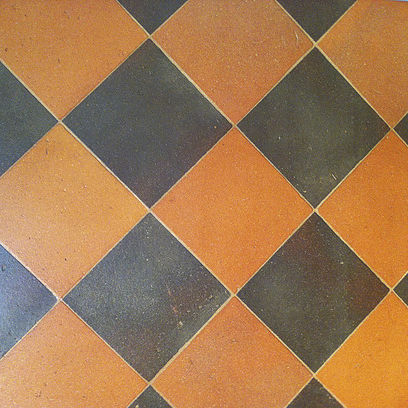 Piastrella in argilla - 9 - TerracottaItaly - opaca / da interno / per pavimento