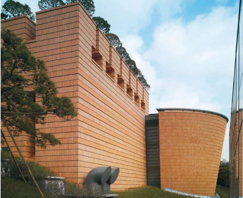 Mattone faccia a vista in terracotta - PROJECT SEOUL - ARCH MARIO BOTTA - TerracottaItaly - per facciata