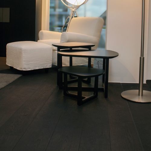 Parquet multistrato - CARBONISED - lalegno - in rovere / ponte di barca / oliato