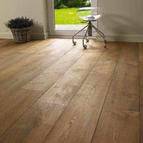 Parquet multistrato - RELIEF - VOSNE - lalegno - in rovere / ponte di barca / laccato