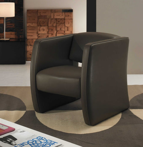 Poltrona contemporanea - ANABEL - Very Sofa - in pelle / in tessuto