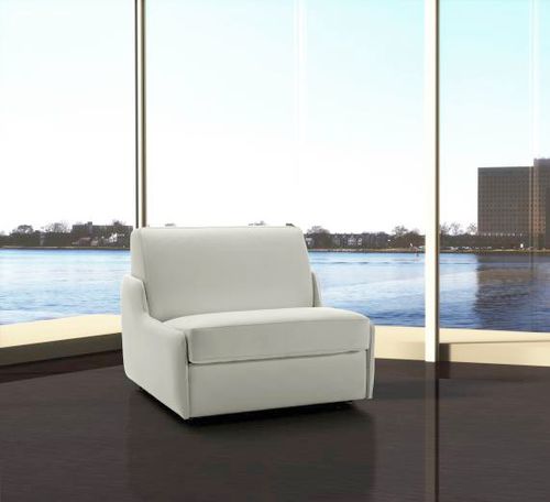 Chauffeuse contemporanea - DREAM - Very Sofa - in pelle / in tessuto / letto