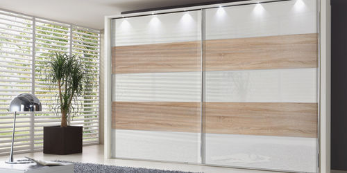 Armadio contemporaneo - HOLLYWOOD 4 - Wiemann - in legno / a porte scorrevoli / a specchio