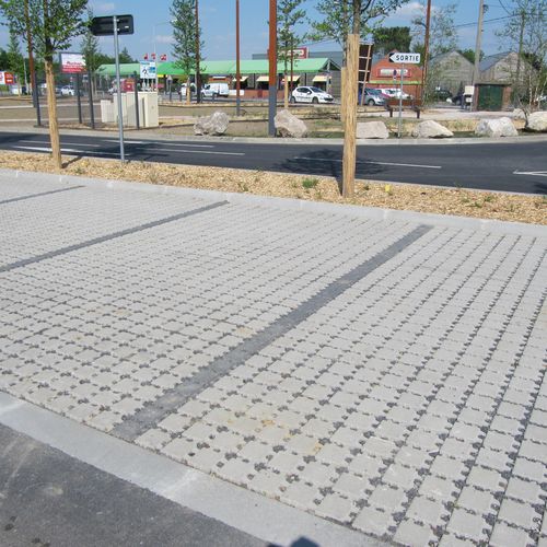 Pavé drenante - PERFORA - Bleijko - in calcestruzzo / da esterno / per pedoni