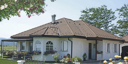 Casa prefabbricata - LARISA - Domprojekt - tipo bungalow / ecologica / contemporanea