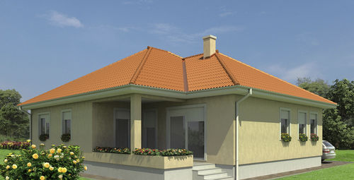 Casa prefabbricata - KARLA - Domprojekt - tipo bungalow / ecologica / contemporanea