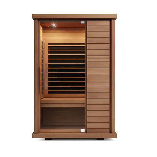 Sauna infrarosso lontano - SIGNATURE II - Sunlighten - per uso residenziale / in tiglio / in eucalipto