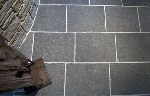 Piastrella in ardesia - KAVALAS - Akrolithos S.A. - sabbiata / da interno / da esterno