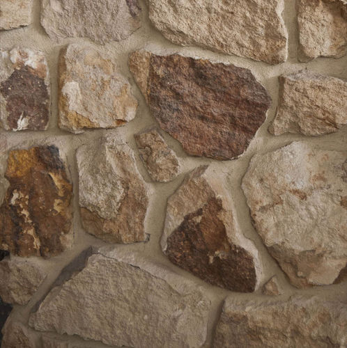 Paramento in pietra naturale - MANDRAS - Akrolithos S.A. - da interno
