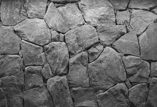 Rivestimento di facciata in fogli - EVENOS BLACK - Akrolithos S.A. - in pietra naturale / testurizzato
