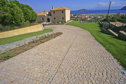 Pavé in pietra naturale - KITRO - Akrolithos S.A. - carrabile