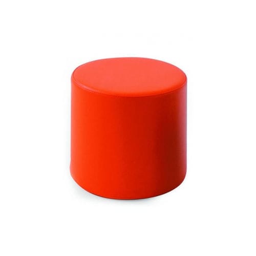 Pouf contemporaneo - D500 - Tagar - in tessuto / tondo / per scuola
