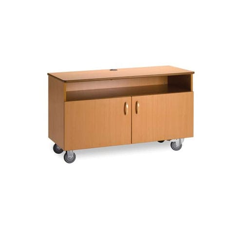 Mobile porta TV contemporaneo - 675 - Tagar - con vano contenitore / 2 porte / con supporto per lettore DVD