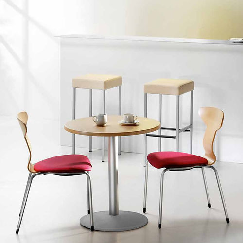 Sedia da pranzo contemporanea - 530-AR - Tagar - da interno / in tessuto / in legno compensato