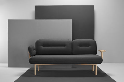 Divano contemporaneo - COSMO - Missana - in tessuto / multicolore / in legno