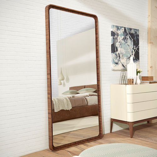 Specchio a muro - STOCKHOLM - Vanguard Concept - contemporaneo / rettangolare / in legno