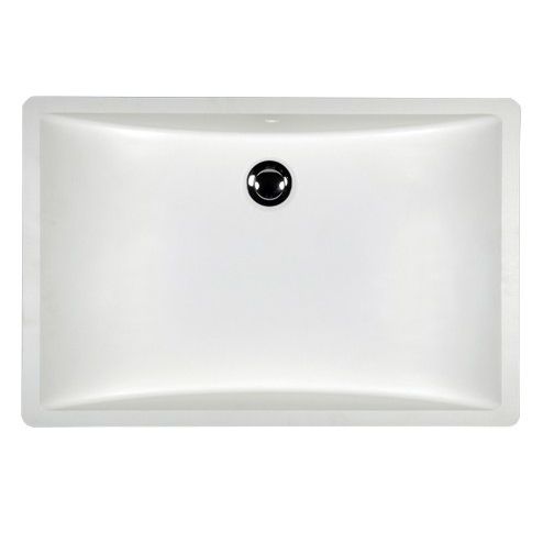 Lavabo da incasso - 047 KELI - KERROCK - in composito / rettangolare / contemporaneo