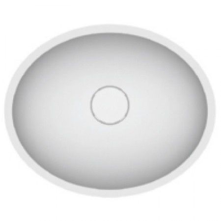 Lavabo da incasso - 110 VITA - KERROCK - in composito / ovale / contemporaneo