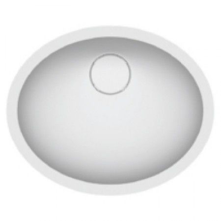 Lavabo da incasso - 112 ROSA - KERROCK - in composito / ovale / contemporaneo