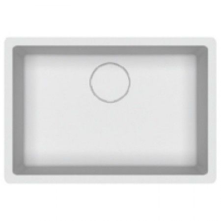 Lavabo da incasso - 116 BRINA VARIANT - KERROCK - in composito / rettangolare / contemporaneo