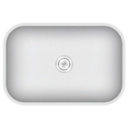 Lavabo da incasso - 129 ZENA 460 - KERROCK - in composito / rettangolare / contemporaneo