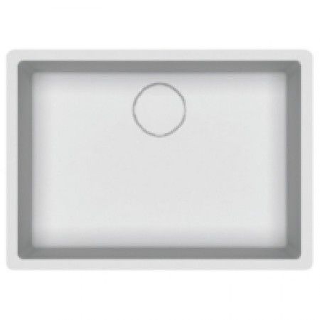 Lavabo da incasso - 117 CHERI VARIANT - KERROCK - in composito / rettangolare / contemporaneo