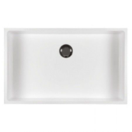 Lavabo da incasso - 145 LINA - KERROCK - in composito / rettangolare / contemporaneo