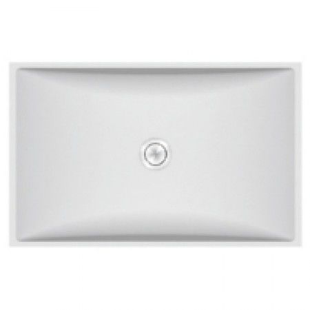 Lavabo da incasso - 146 LUNA - KERROCK - in composito / rettangolare / contemporaneo