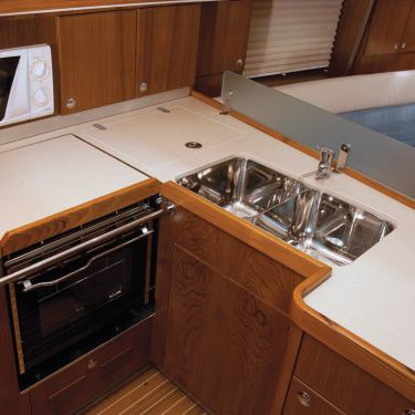 Mobile lavello in legno - BOAT/MOTORHOME/CAMPSITE - KERROCK - per cucina professionale / professionale