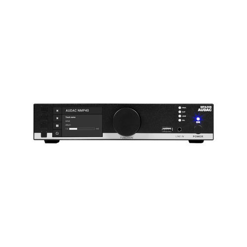 Amplificatore audio - MFA208 - Audac - 1 zone / connesso
