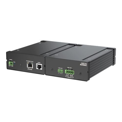 Amplificatore audio - AMP203 - Audac - 1 zone / connesso