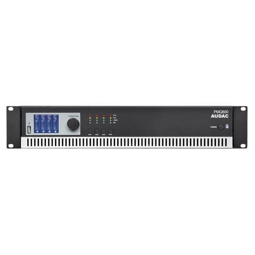 Amplificatore audio - PMQ600 - Audac - 4 zone / connesso