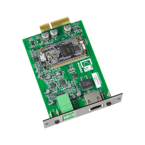 Modulo di controllo audio - NMP40 - Audac - su guida DIN / per rete / Internet