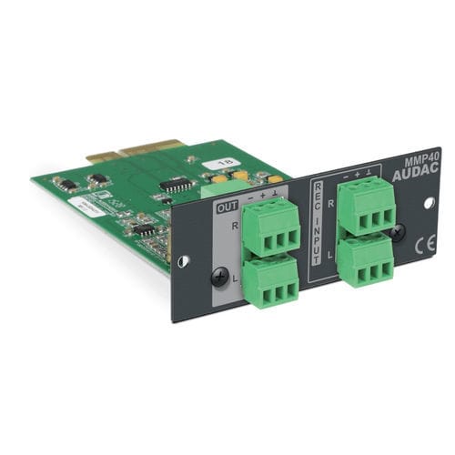Modulo di controllo audio - MMP40 - Audac - da incasso / USB / da interno