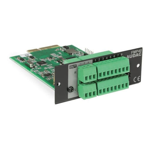 Modulo di controllo audio - FMP40 - Audac - da incasso / USB / da interno