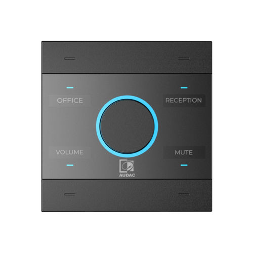 Tastiera di controllo per installazione multimediale - NCP105 - Audac - a muro / professionale