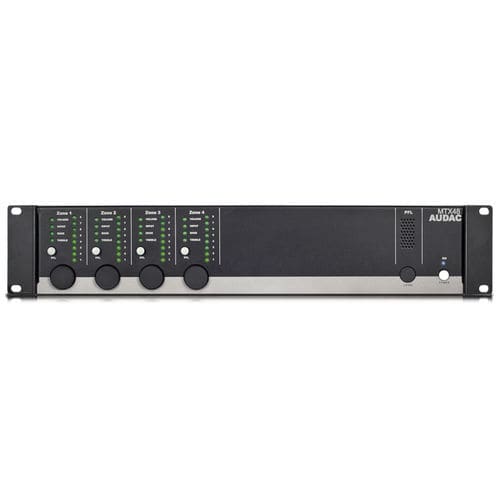 Amplificatore audio - MTX48 - Audac - 4 zone / intelligente / connesso