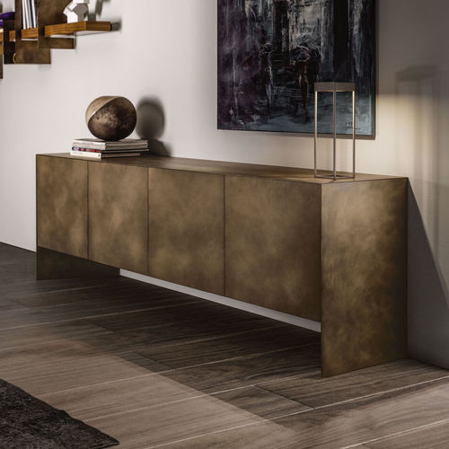 Credenza con piedi alti - NEMESI - Ronda Design - contemporanea / in legno / in ceramica